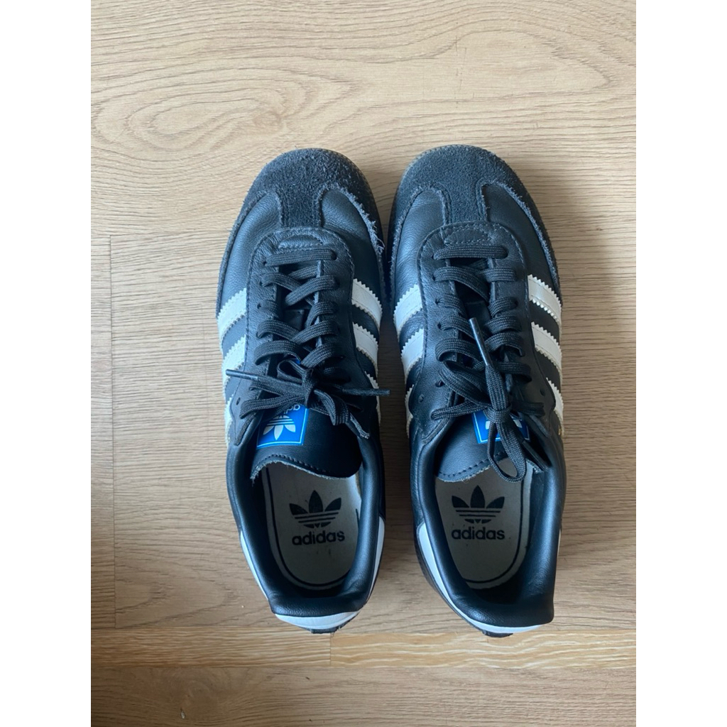 ส่งต่อรองเท้าเด็ก ADIDAS SAMBA สีดำ SIZE 2.5US #รองเท้าAdidasเด็กมือสอง #รองเท้าเด็กมือสอง #สภาพใช้ง