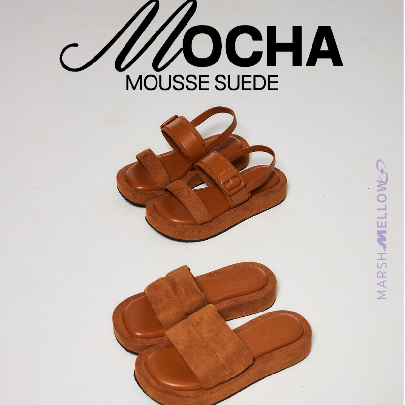 MOCHA MOUSSE SUEDE COLLECTION - MARSHMELLOW น้องรองเท้าผ้ากำมะหยี่