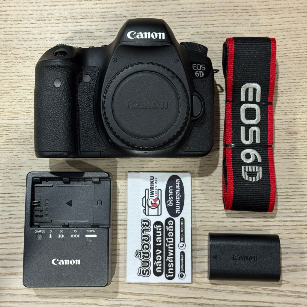 Canon EOS 6D (บอดี้) มือสอง สภาพดีงามทำงานได้เต็มระบบ