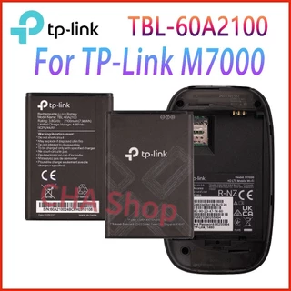 แบตเตอรี่ TP-LINK M7000 4G LTE Mobile Wi-Fi Original battery TBL-60A2100 2100mAh แบต ประกัน 3 เดือน ส่งจากไทย