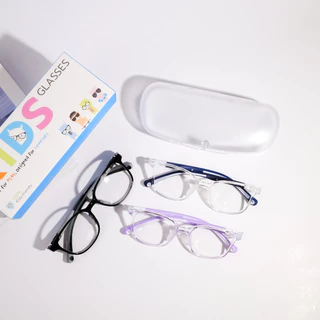 ALP แว่นกรองแสงเด็ก แว่นเด็ก อายุ 4-14 ปี กรองแสงสีฟ้า กรอบTR90 แตกหักยาก รุ่น KB0006