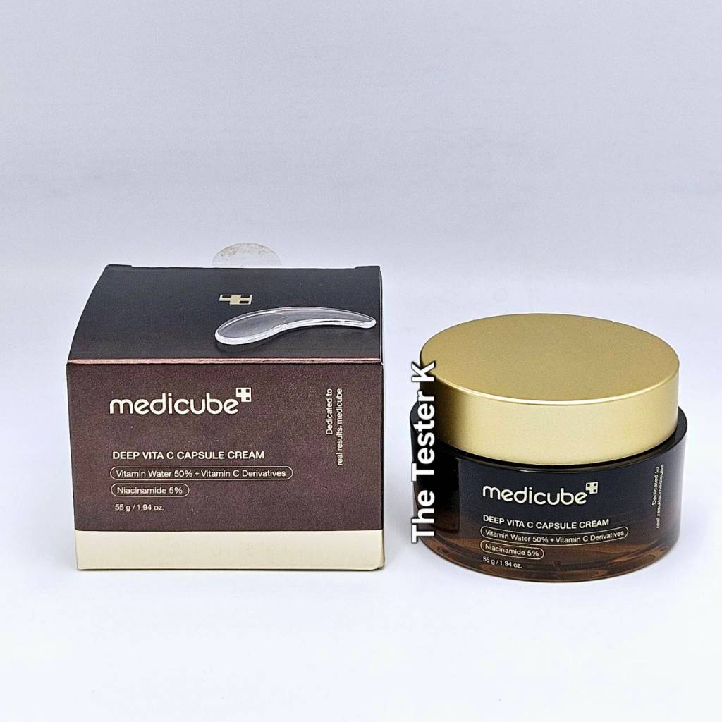 #พร้อมส่ง Exp3/9/27 #ครีมแคปซูลวิตซีสด #Medicube Deep Vita C Capsule Cream 55ml