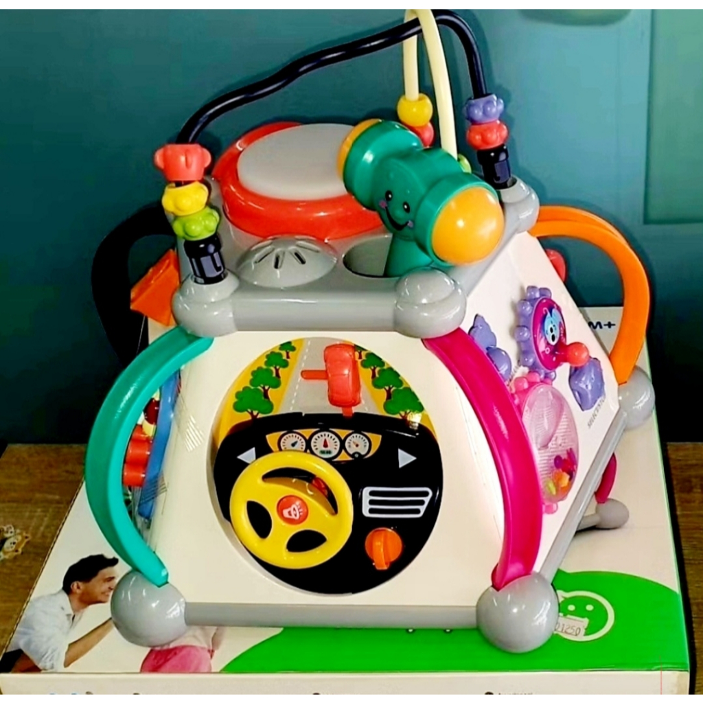 กล่องกิจกรรม6ด้าน ของเล่นเสริมทักษะ (Hola)