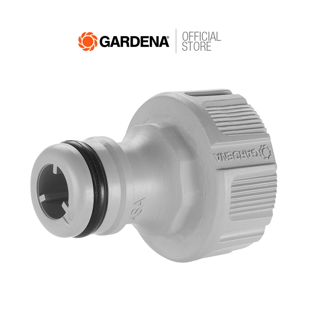 GARDENA ข้อต่อสำหรับก๊อกน้ำมีเกลียว ขนาด 1/2'' (21 มม.) (18220-20)
