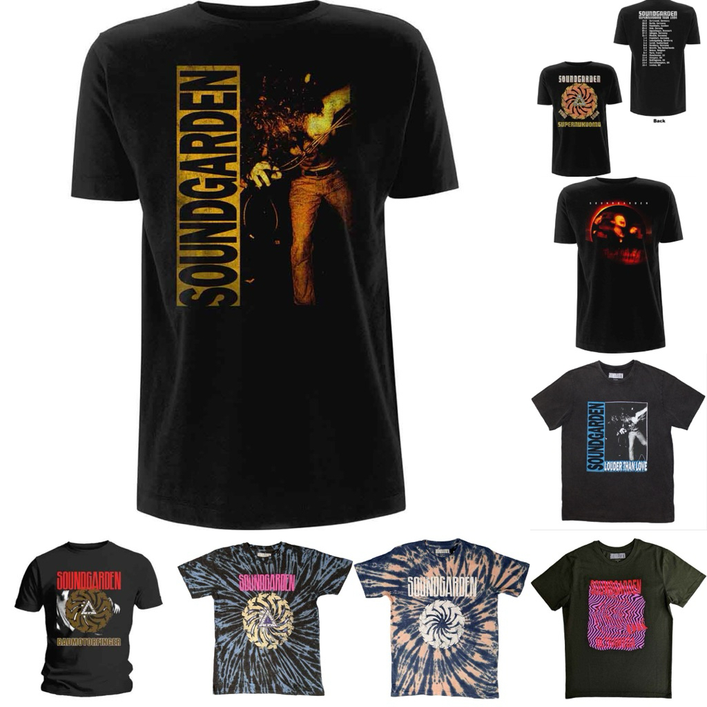 🇬🇧เปิด PREORDER เสื้อวง SOUNDGARDEN T-SHIRT ลิขสิทธิ์ของแท้ UK 🤘🔥