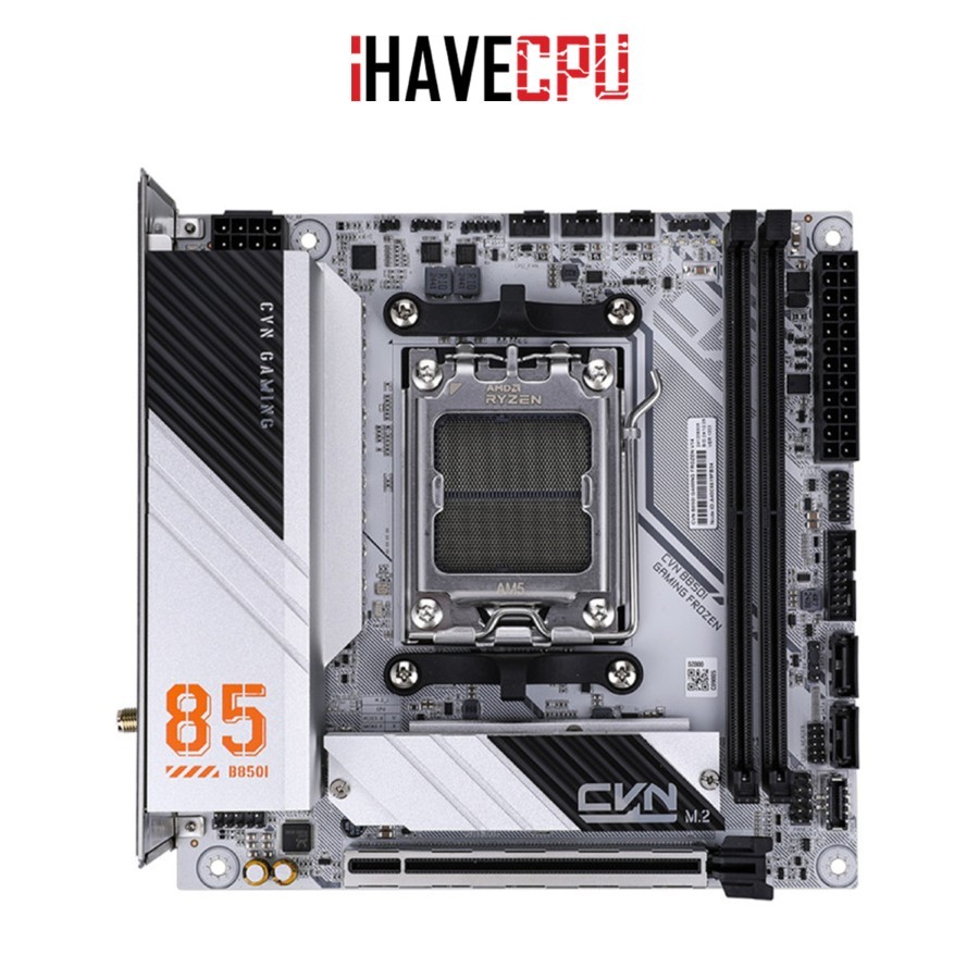 iHAVECPU MAINBOARD (เมนบอร์ด)(AM5) COLORFUL CVN B850I GAMING FROZEN V14