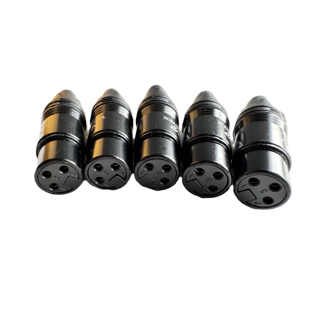 ปลั๊กแจ็ค VOITEX SOUND ตัวเมีย  หัวแจ็คสัญญาณ XLR(แพ็คละ 1ตัว)