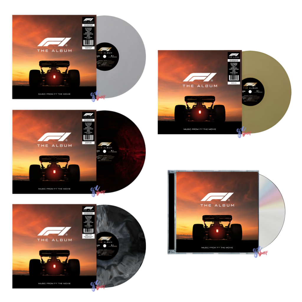 (Pre-Order) แผ่นเสียง F1 The Album CD / ซีดี / Vinyl / LP สินค้า Official