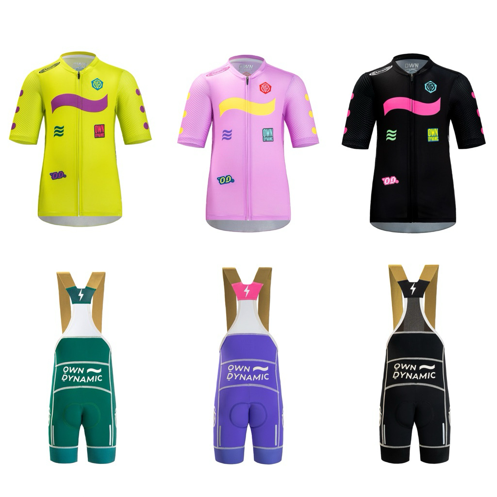 ชุดจักรยานเด็ก Own Dynamic OD Aero Classic เสื้อจักรยานเด็ก เอี๊ยมจักรยานเด็ก