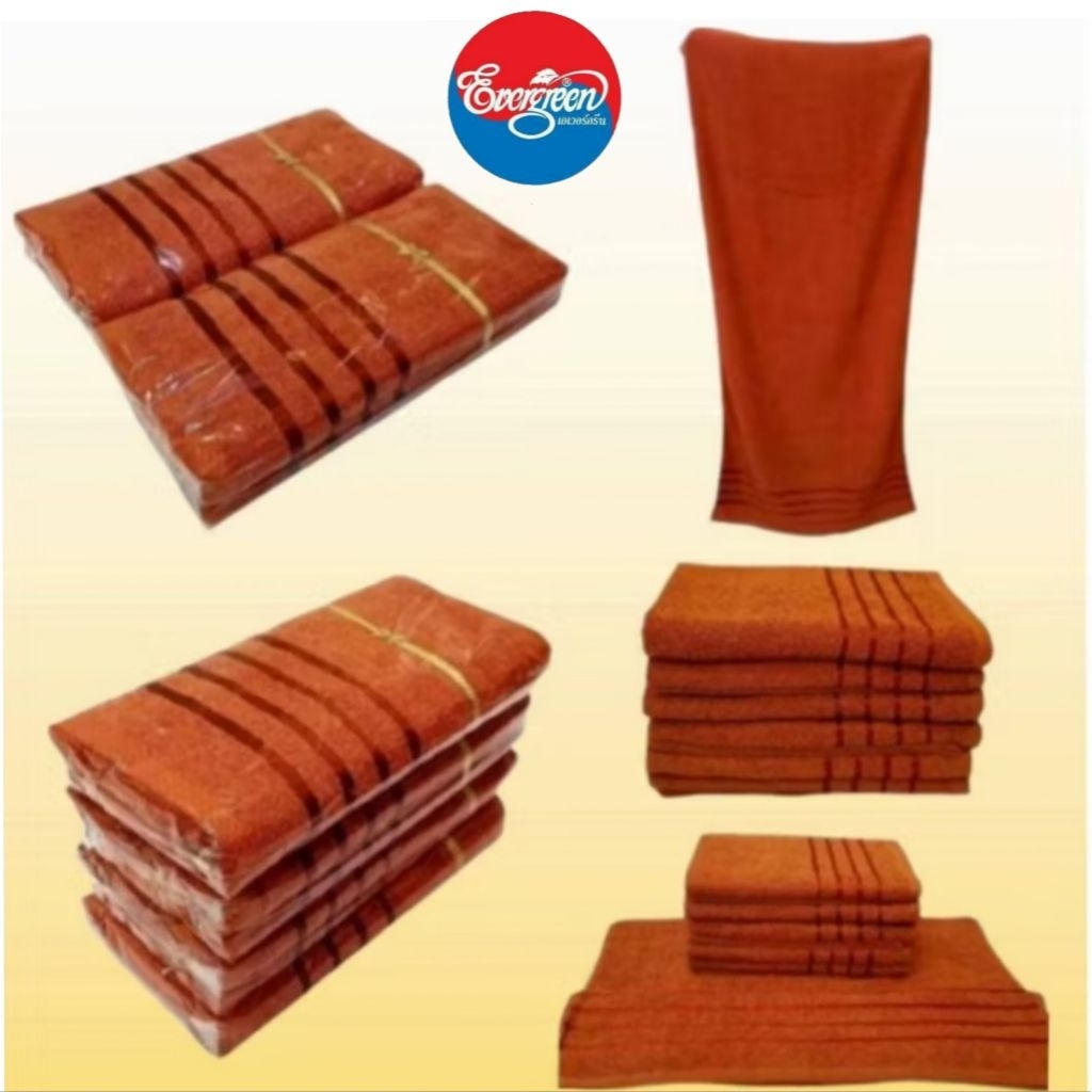ผ้าขนหนูพระ ผ้าเช็ดตัวพระ พร้อมถวาย ขนาด30X58 นิ้ว Cotton 100%