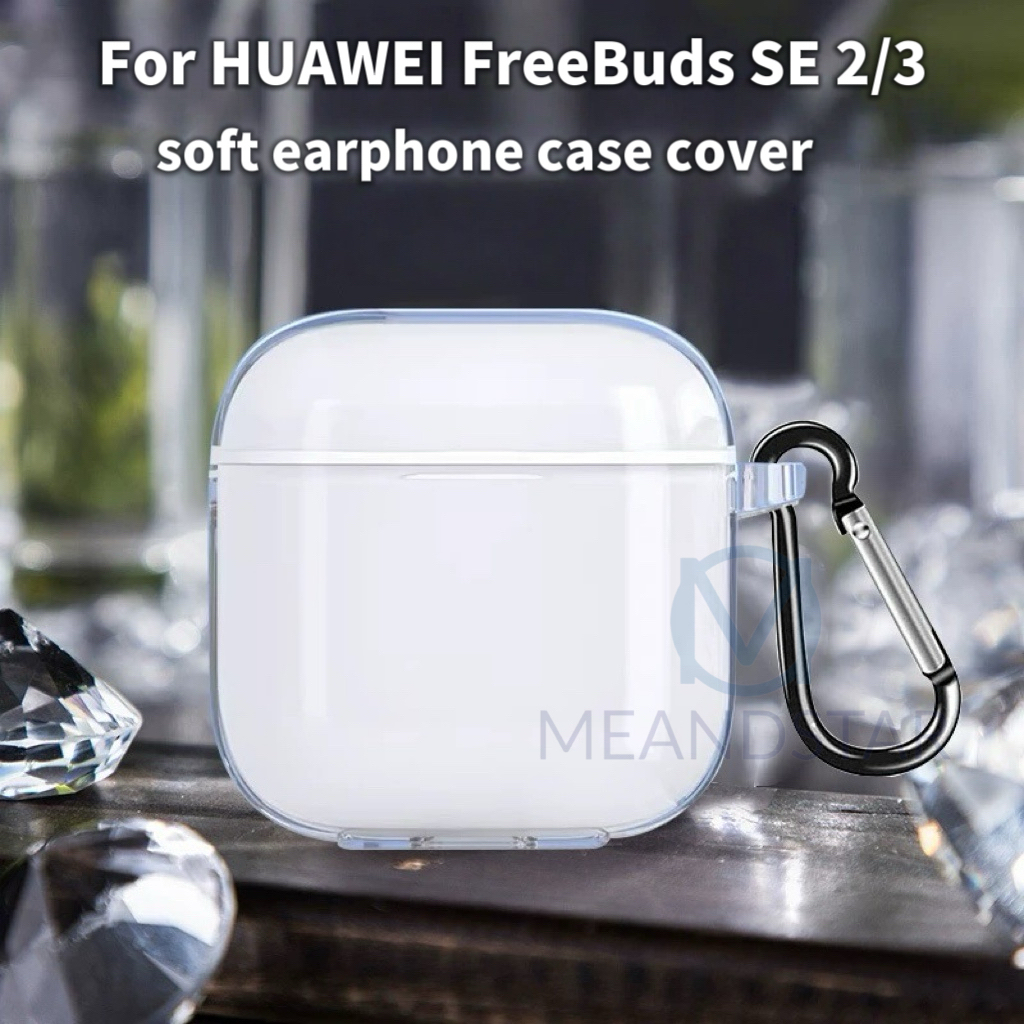 เคสหูฟัง เคสสีใส สำหรับ Huawei  freebuds se 2/3 เคสป้องกันรอย ป้องกันการกระแทก ตกหล่น ไม่บาง ป้องกันได