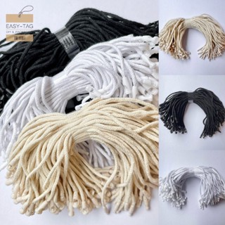 เชือกฝ้ายแบบมีตัวล็อคพลาสติก รุ่นประหยัด 200 เส้น+- ใช้สำหรั…