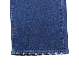 Live's Jorrom Jeans กางเกงยีนส์ ผู้หญิง เอวสูง ทรงกระบอกใหญ่ ผ้าไม่ยืด สีน้ำเงิน (SN:LJ1001/2)