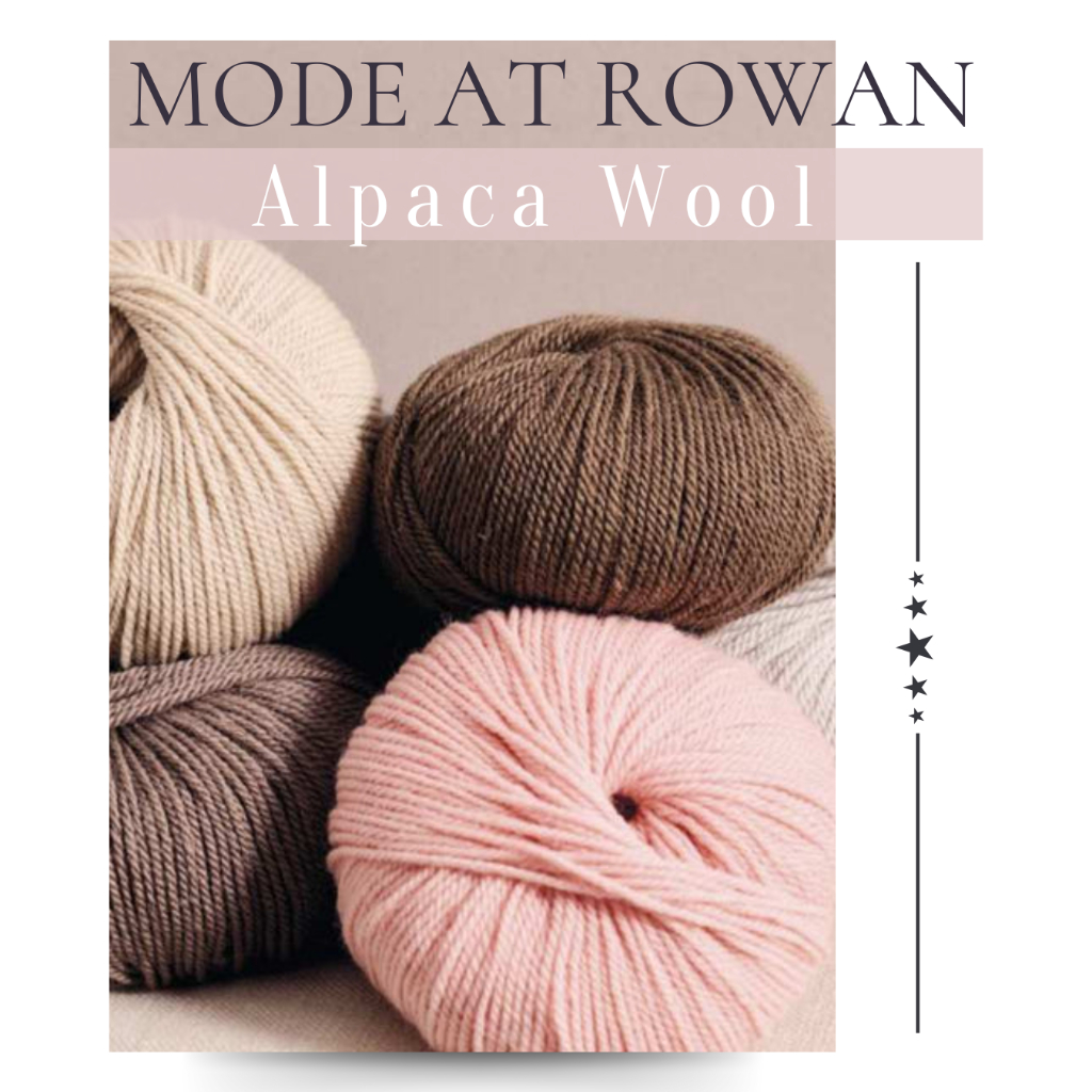 MODE at ROWAN Alpaca Wool ไหมขนาด 50g. - Made in Romania (M100005)