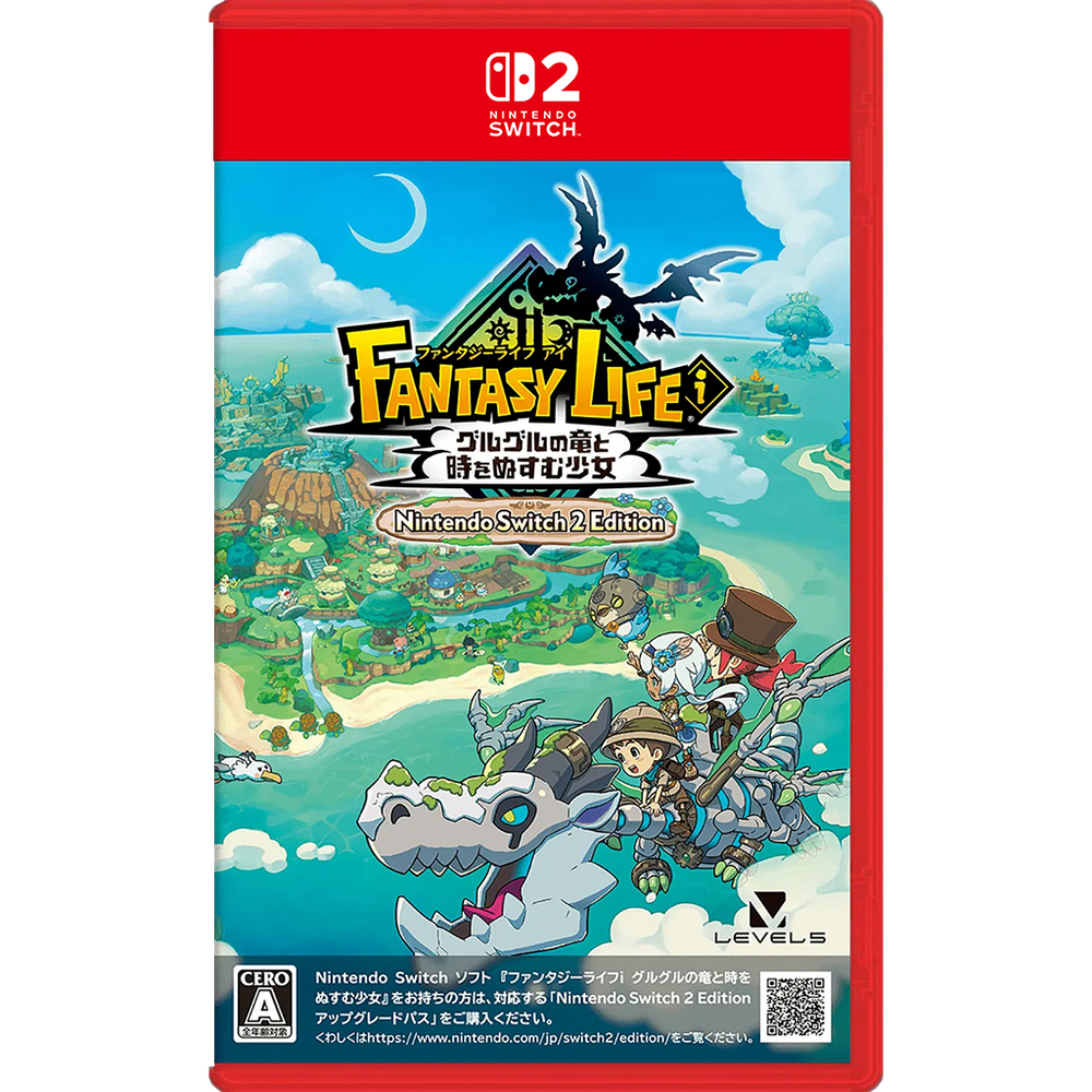 (พร้อม​ส่ง)​ Nintendo Switch 2 : NS2 แผ่นเกม Fantasy Life i The Girl Who Steals Time (Jp/En)