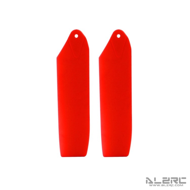 ALZRC-ใบพัดหางพลาสติกขนาด 62 มม./69 มม. สีแดง/เขียว/เหลือง - รูปที่ 3