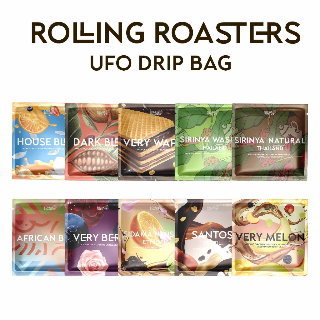 Rolling Roasters UFO DRIP BAG - กาแฟดริป