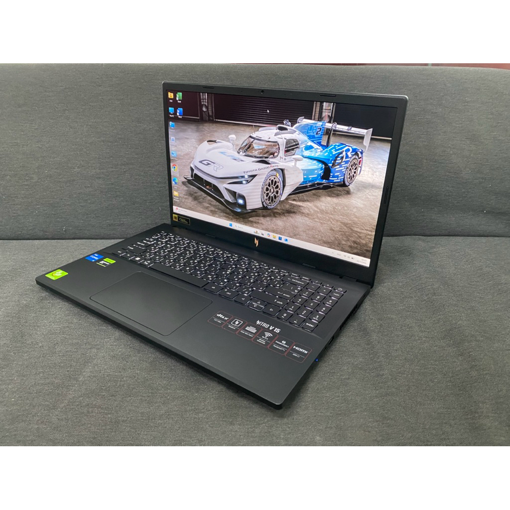 โน๊ตบุ๊คเกมส์มิ่ง acer nitro V15 มือสอง