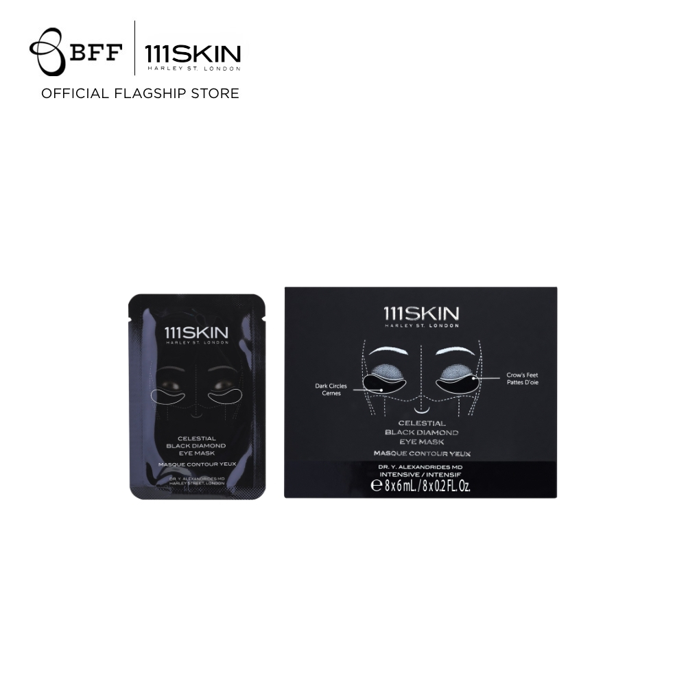 111SKIN - Celestial Black Diamond Eye Mask 8*6 ml  (มาส์กเซเลบ, มาสก์ตา)