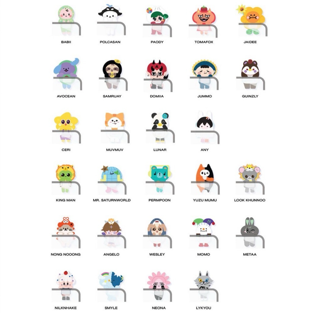 (พร้อมส่ง) - Fandom Character Phone Grippys  | มหกรรมนิยายนานาชาติ 2025