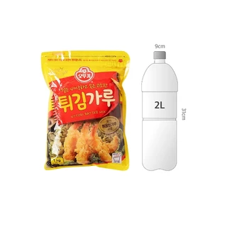 Ottogi Korean Batter Mix 1KG แป้งทอดกรอบเกาหลี แป้งชุบทอดเกาหลี 튀김가루