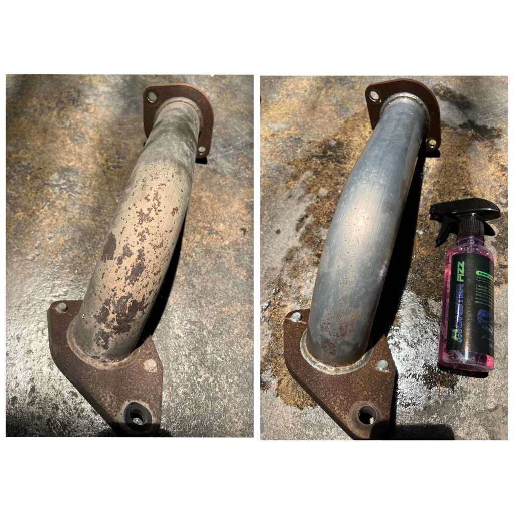 น้ำยาขจัดคราบท่อไอเสีย Monster Fizz 💜💚 250 ml. - รูปที่ 2