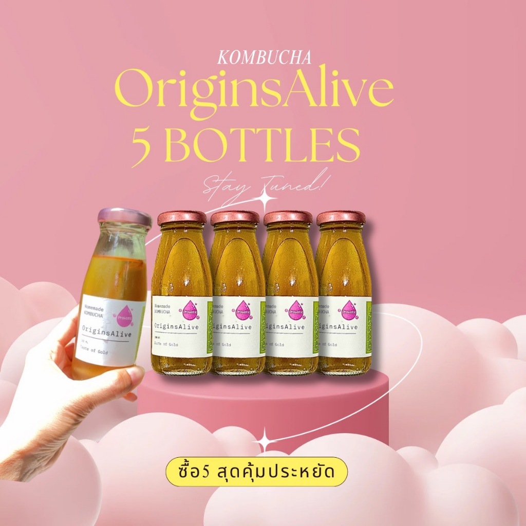 Origins Alive Kombuchaแพ็ค5