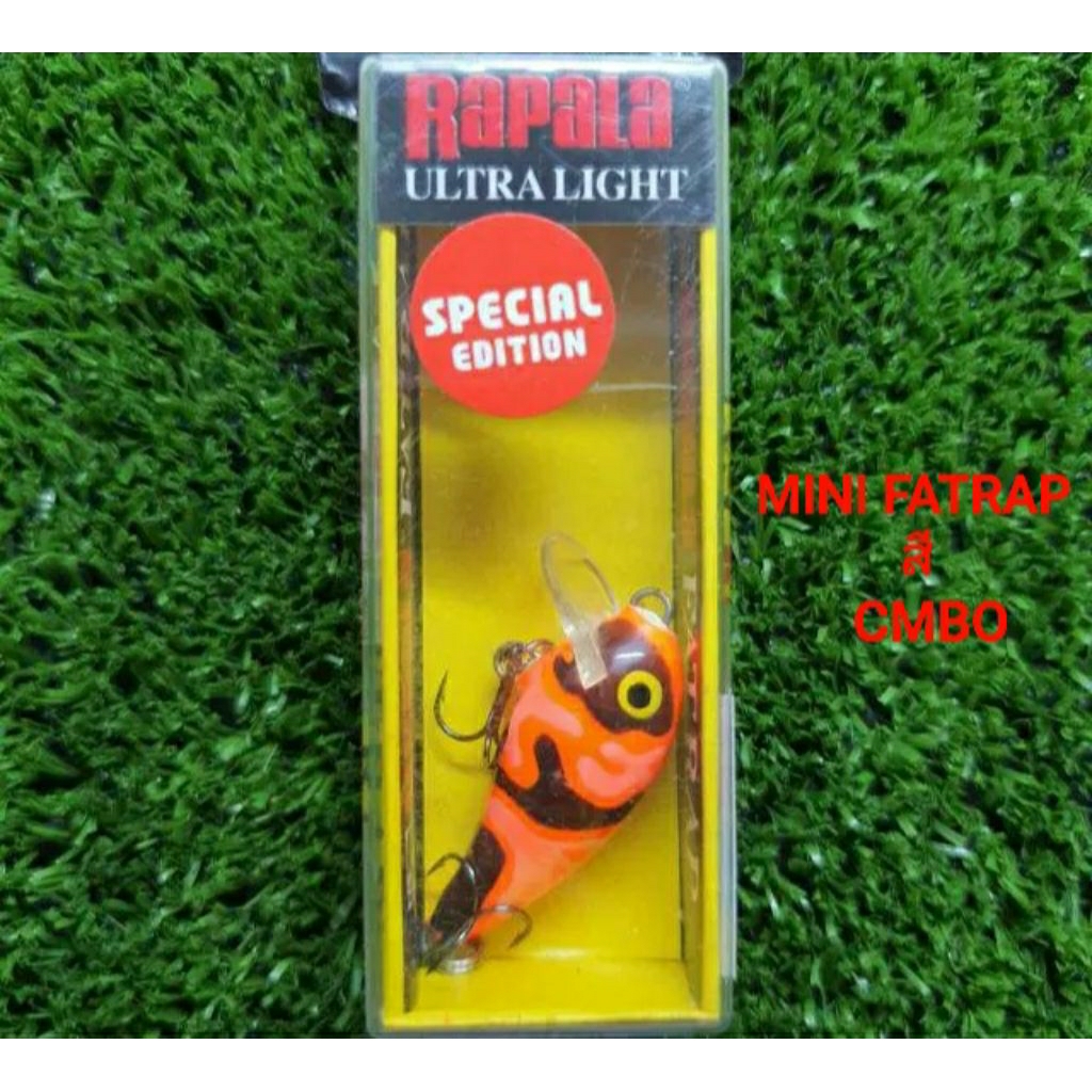 เหยื่อปลอมอุปกรณ์ตกปลา rapala.mini.fat.rap.special.edition MFR-3 ราคา ถูกที่สุด ดีลบีเคเค แกลเลอรีภาพที่ 8