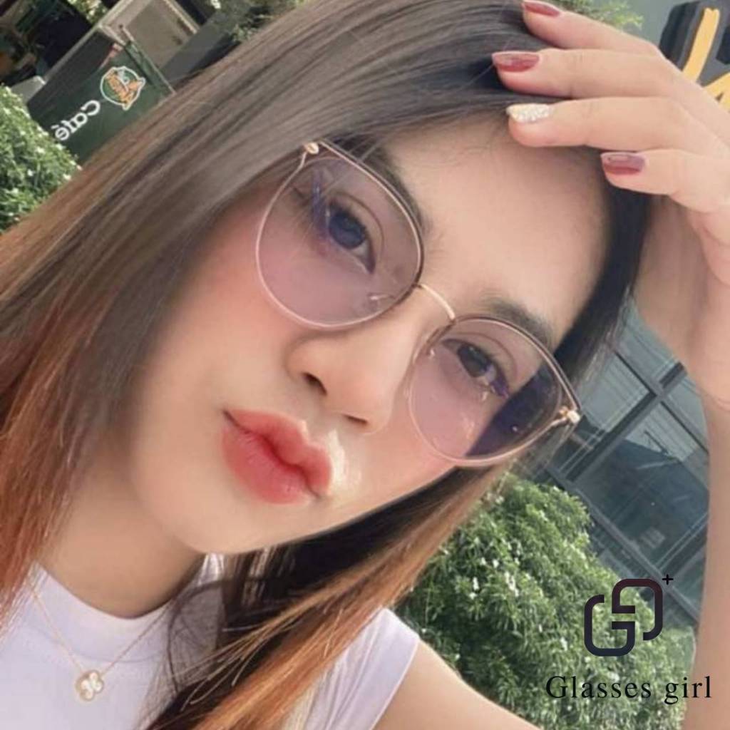 แว่นกรองแสง กรองแสงหน้าจอ กันรังสีสีฟ้า+ออกแดดเปลี่ยนสี (รุ่น 7104 )