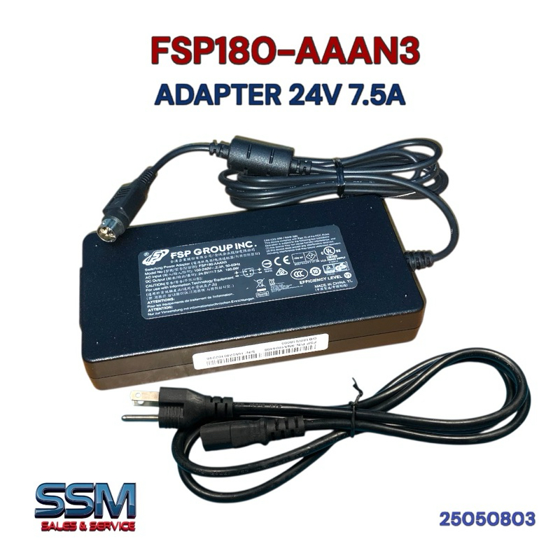 Adapter 24V 7.5A อแดปเตอร์ FSP180-AAAN3 FSP group