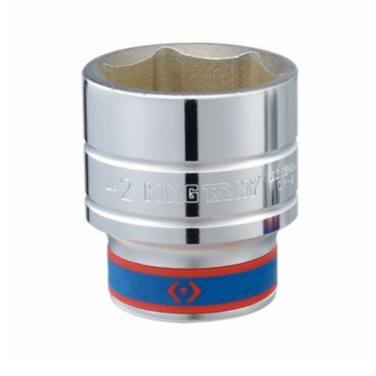 KINGTONY ลูกบล็อกขาวสั้น ขนาด3/4" (6หุน) เบอร์ 36 - 70 มิล 6เหลี่ยม (P) รุ่น 6335M คิงโทนี่ ไต้หวันแท้