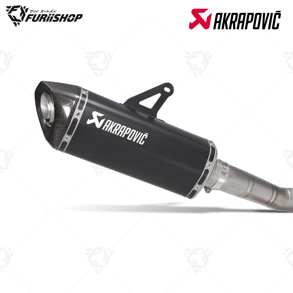 ท่อสูตร/ท่อแต่ง/ท่อไอเสีย Akrapovic on Black 17-18 : for Ducati Monster 1200 14-16/17-19/R Monster82