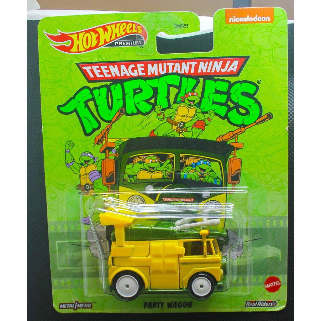 Hot Wheels Premium Teenage Mutant Ninja Turtles Party Wagon