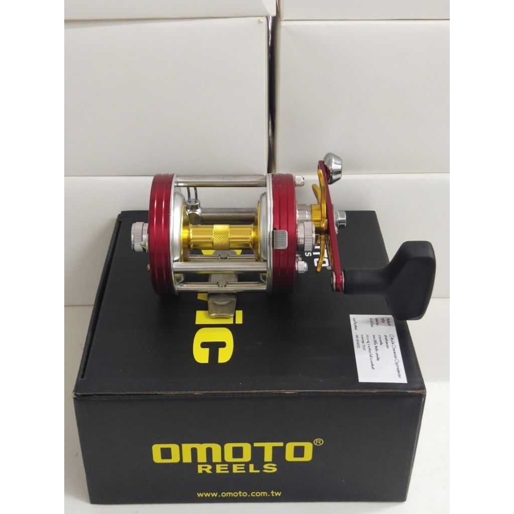 รอกเบท OMOTO รุ่น SIVIC CS 6000 ขวา (สีแดง)