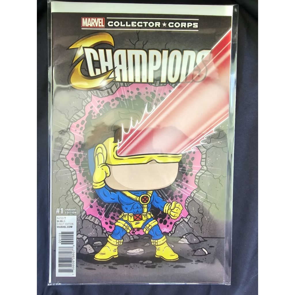 Champions #1 (Marvel Collector Corps Funko Variant Cover – Cyclops Edition)