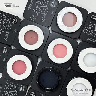 Rubber Base ORGANAIL [พร้อมส่งจากไทย] l รับเบอร์เบส เบสเจลเนื้อหนา มีสีในตัว เบสทำหลังเต่า overlay