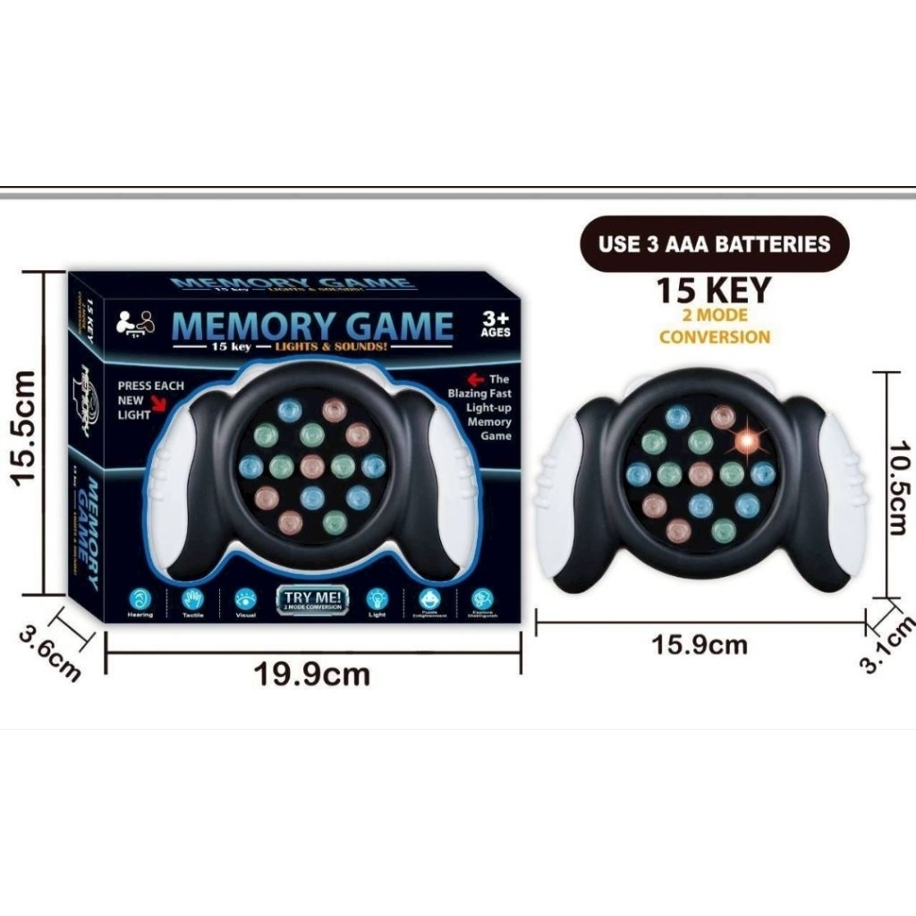 Memory game 15 Key Lights & Sounds