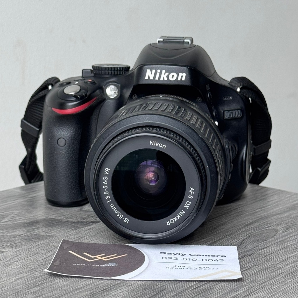 กล้องถูกนิคอน nikon d5100 nikond5100 พร้อมเลนส์