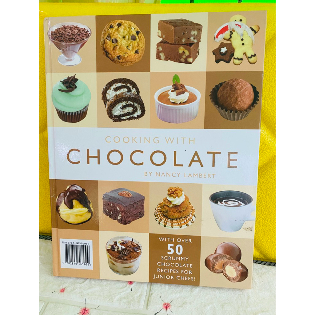 cooking with chocolate by Nancy Lambert ปกแข็ง-be2/4