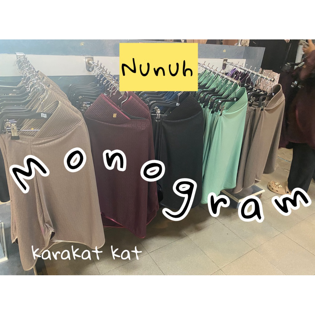 Nunuh Monogram รวมสีใหม่
