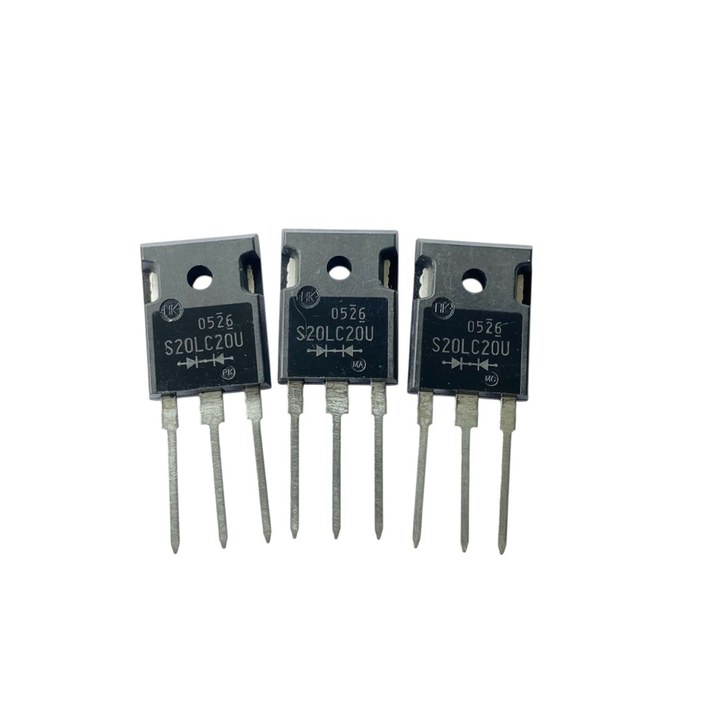 Diode S20LC20U (ราคาต่อ 1ชิ้น) Fast Diode 20A 200V TO-247 3ขา มีสินค้าพร้อมส่งในไทย