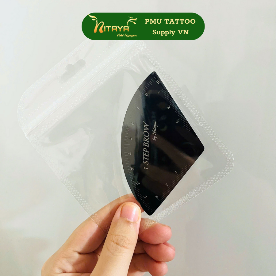 ที่วัดคิ้ว 1STEPBROW แบบสแตนเลส 304 แกะสลักเลเซอร์ – รูปที่ 5