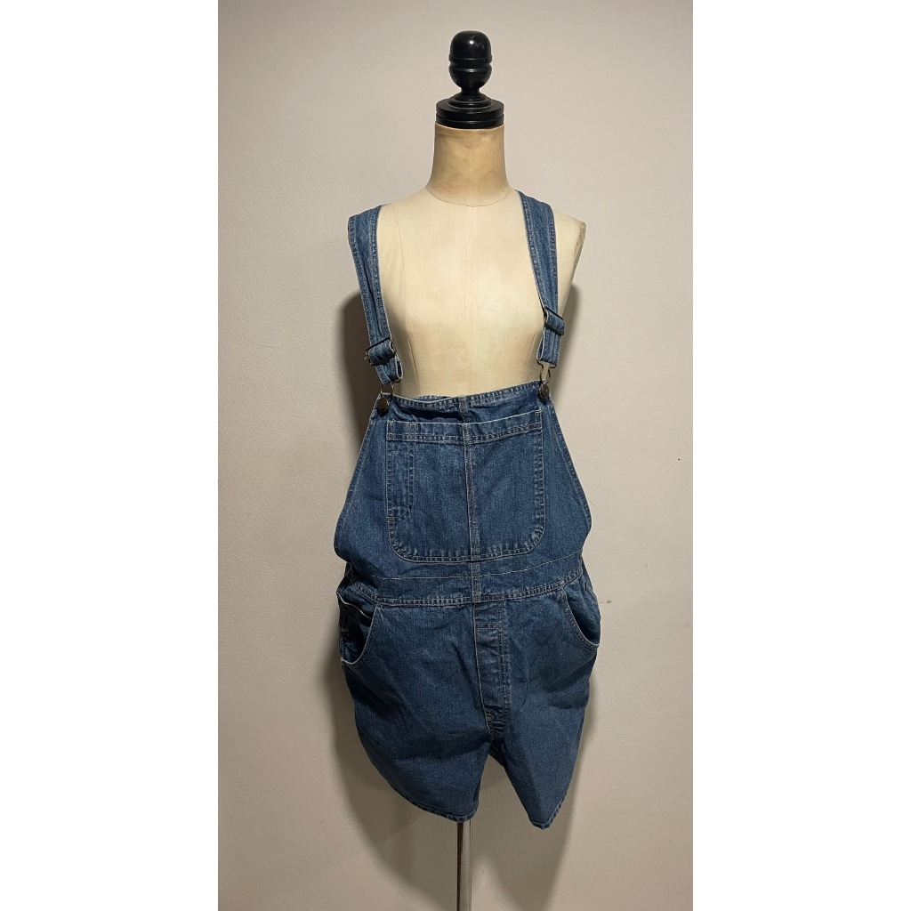 สีนํ้าเงิน |B.E.BLUES เอี๊ยม ไซส์ LARGE/Grande