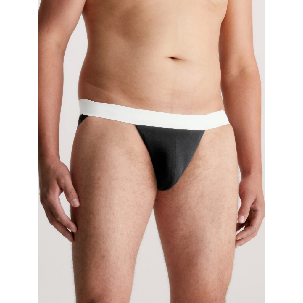 กางเกงในชาย Calvin Klein Cotton Stretch Jockstrap NB2623 [สีเทา-Grey]