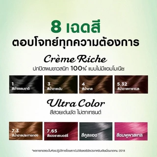(Live 50%) Garnier Color Naturals 30mL / Hairlighter การ์นิเย่ ครีมเปลี่ยนสีผม สีผมสวย เด่นชัด ตอบโจทย์ทุกความต้องการ