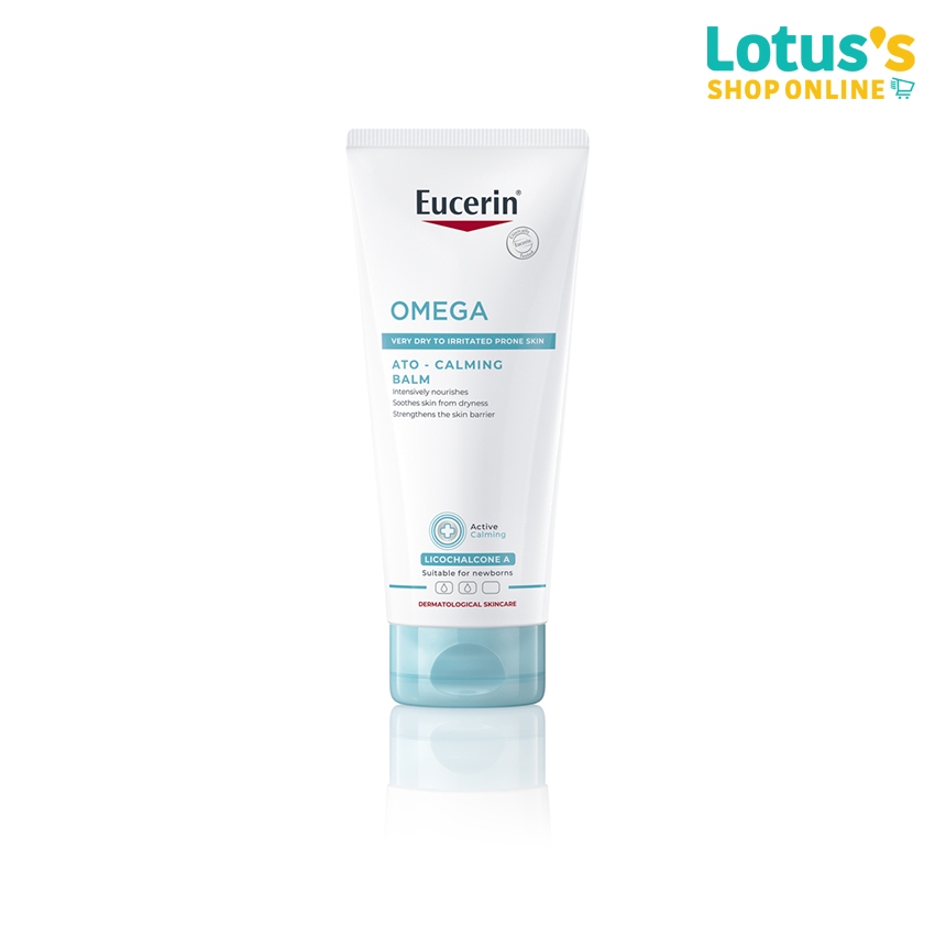 ยูเซอริน โอเมก้า อะโท-คาล์มมิ่ง บาล์ม ขนาด 200 มล. EUCERIN OMEGA ATO-CALMING BALM 200 ML.