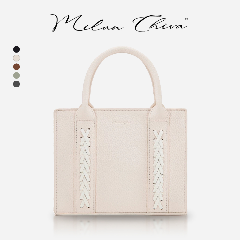 Milan Chiva รุ่น Hand Bag กระเป๋าถือ กระเป๋าสะพายข้างสำหรับผู้หญิง หนัง PU กระเป๋าผู้หญิง (MC-518)