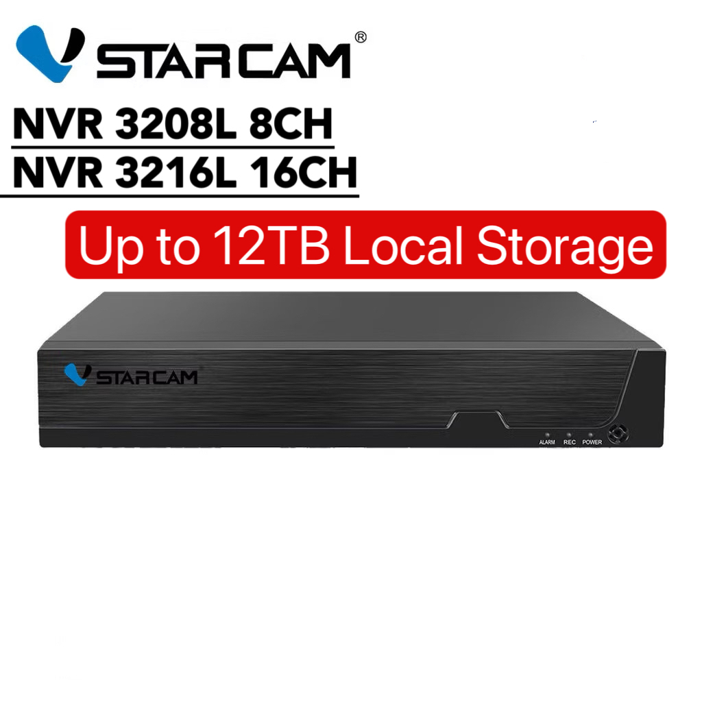 VSTARCAM NVR NVR3208L NVR3216L N8209 เครื่อง NVR 8-16CH   เครื่องบันทึกกล้องวงจรปิด NVR