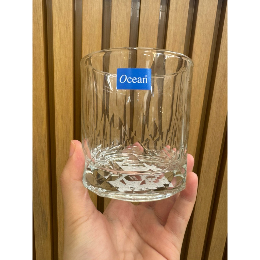 แก้ววิสกี้ แก้ว ocean รุ่น connexion double rock แก้วใส ขนาด 350 ml.