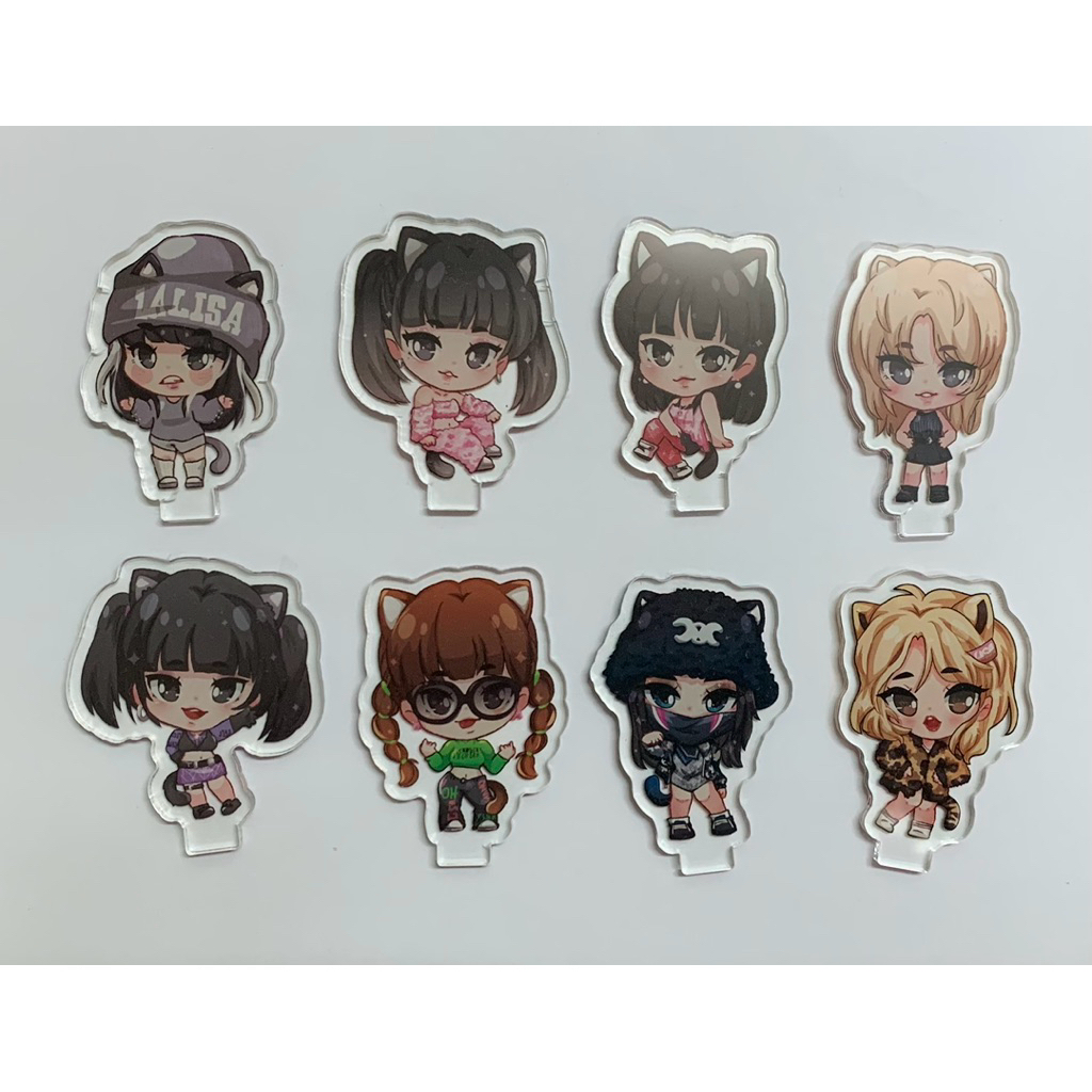 ปล่อยของสะสม Standy acrylic LISA Blackpink